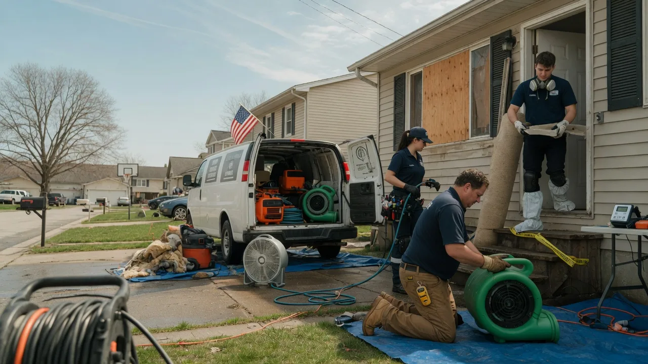 Water Damage Restoration in Franklinton, NC near me
